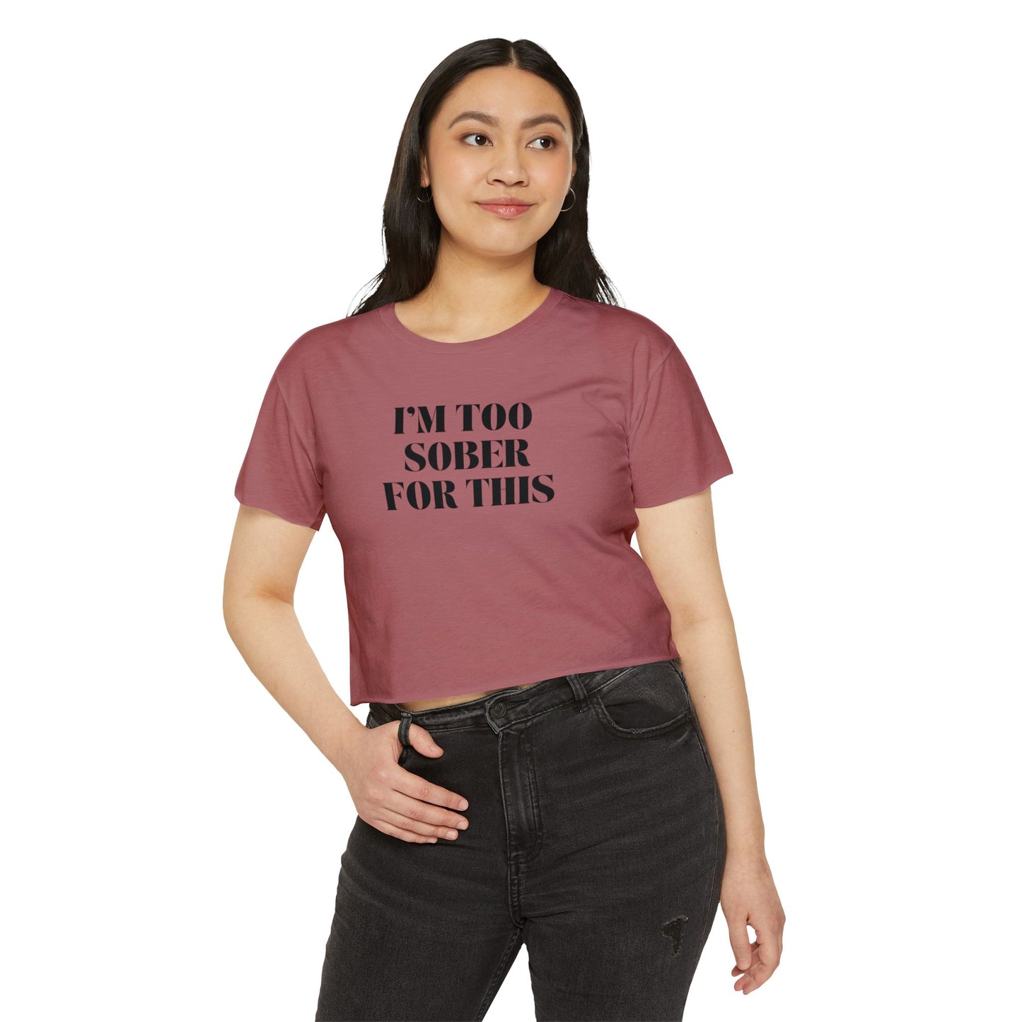 I’m Too Sober for This Crop Top