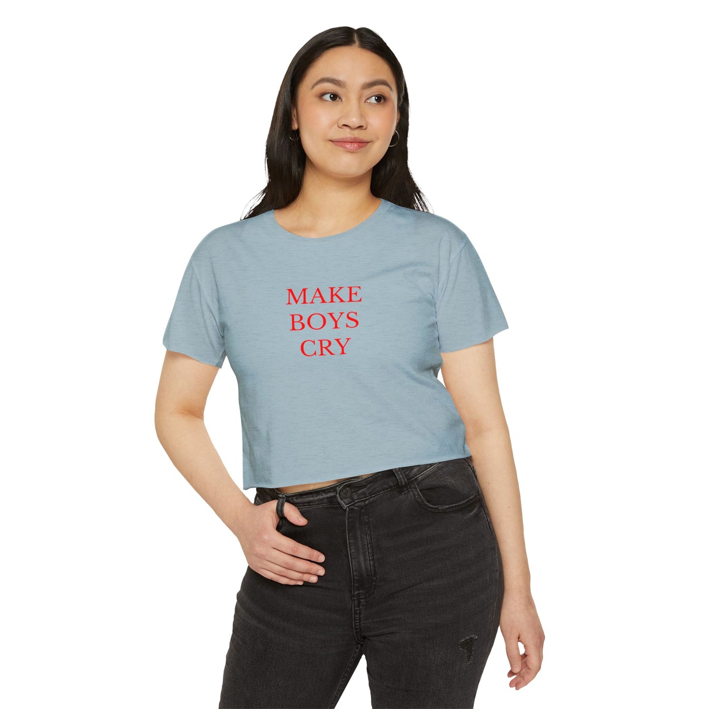 Make Boys Cry Crop Top