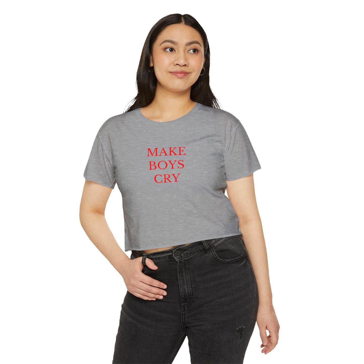 Make Boys Cry Crop Top