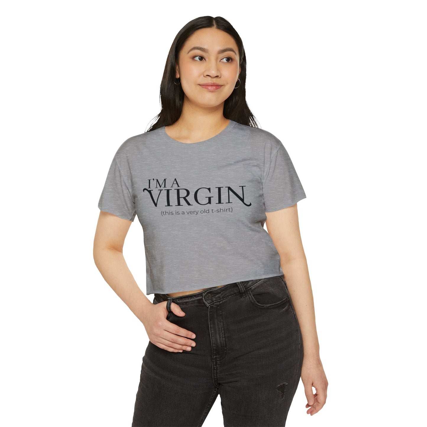 I'm a Virgin Crop Top