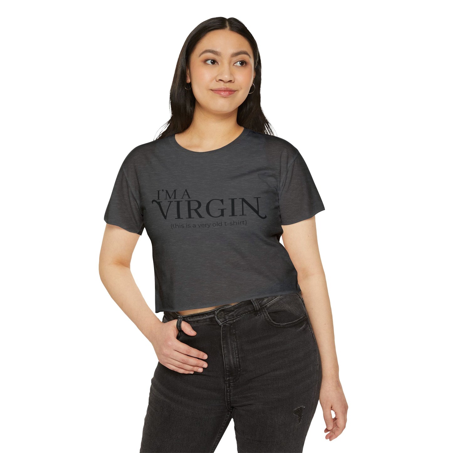 I'm a Virgin Crop Top