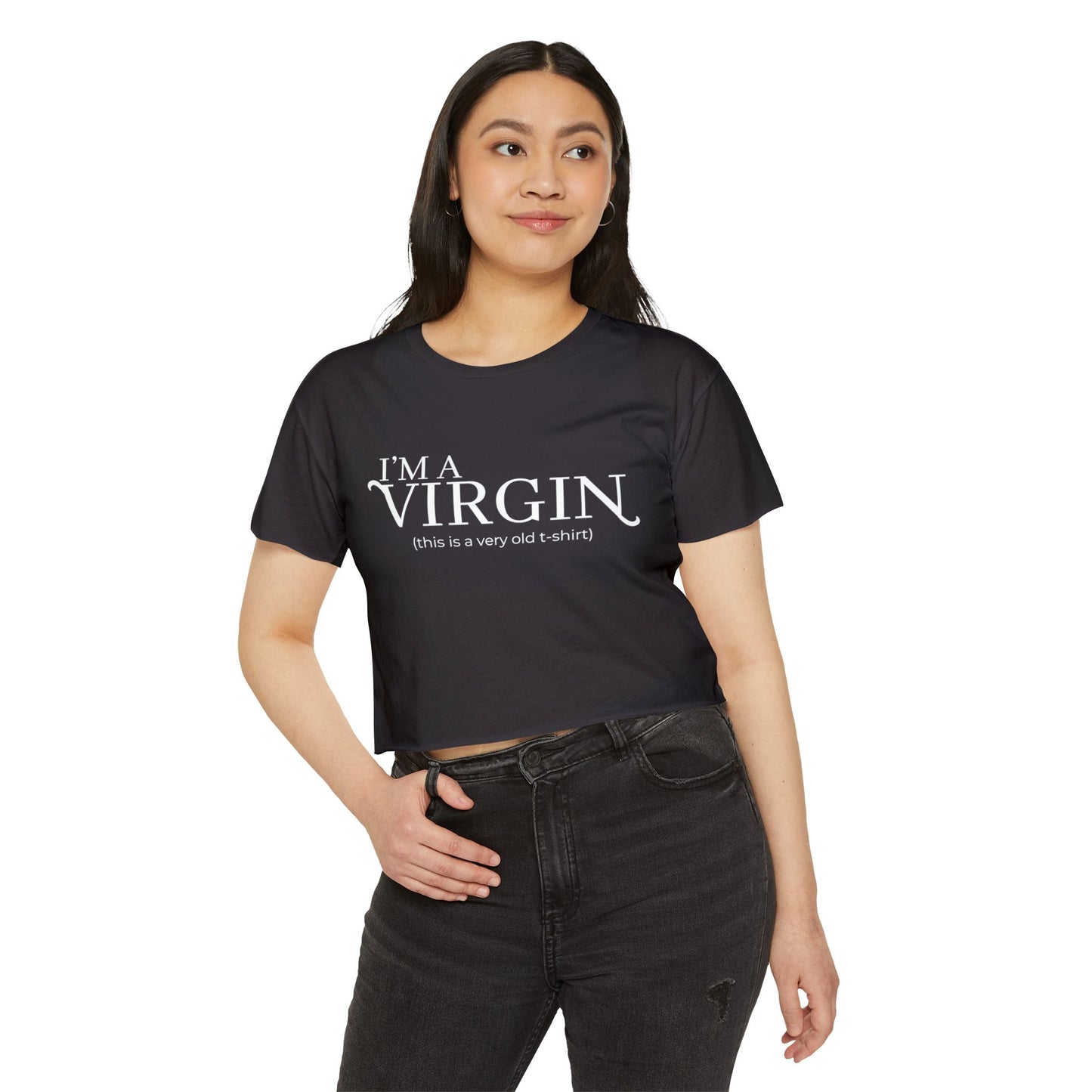 I'm a Virgin Crop Top