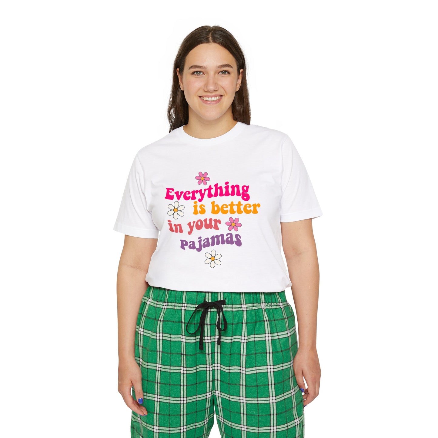 Pajama Set - Short Sleeve - "Everything is better in your pajamas"