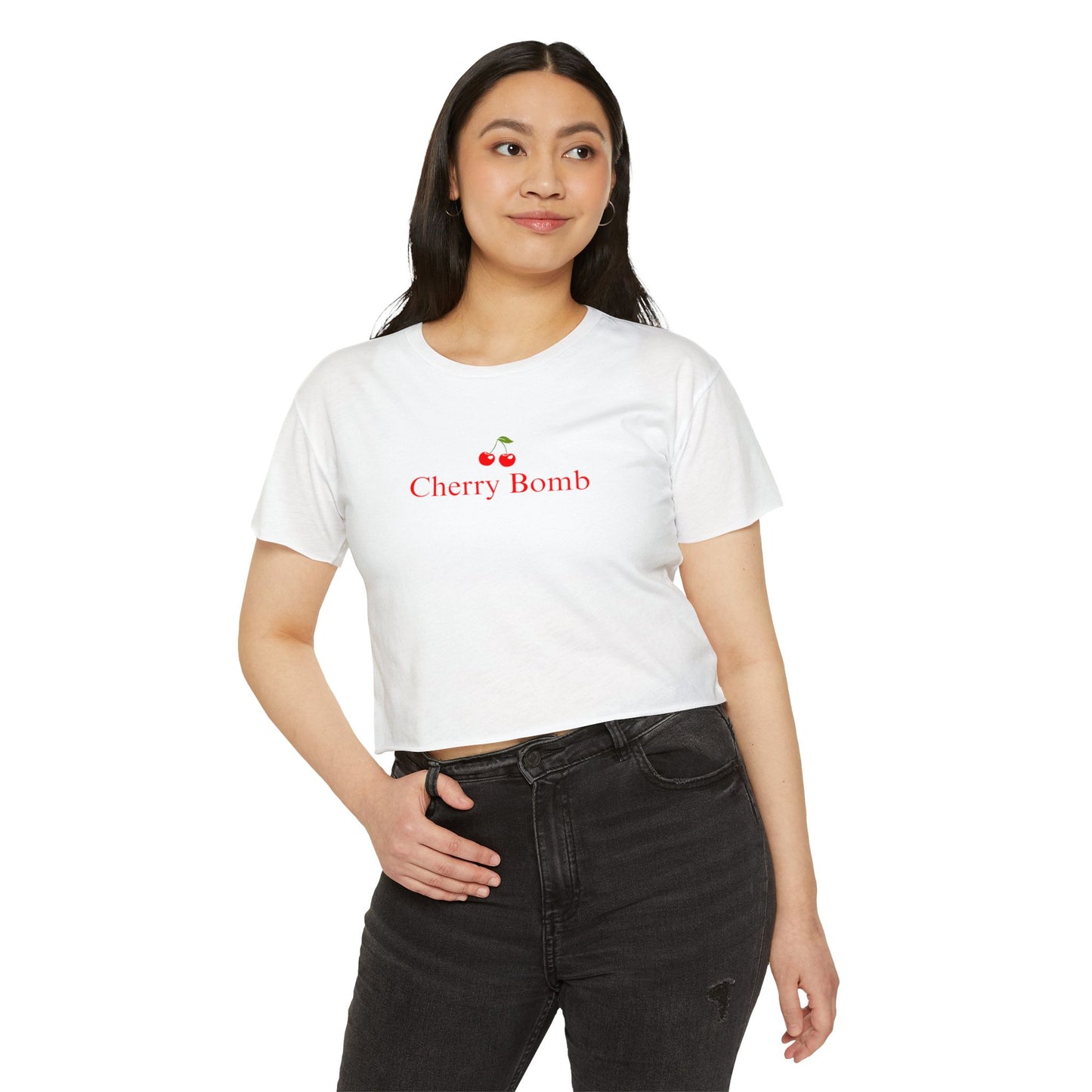 Cherry Bomb Crop Top