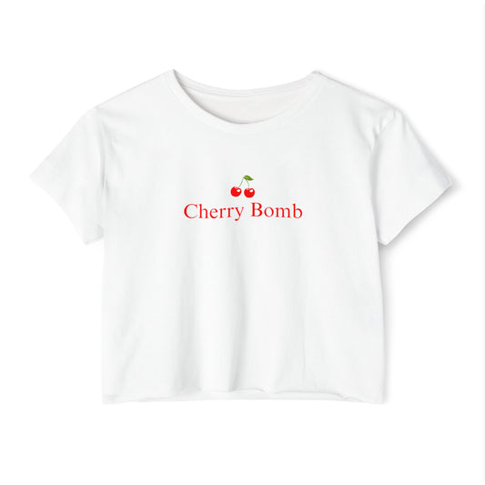 Cherry Bomb Crop Top