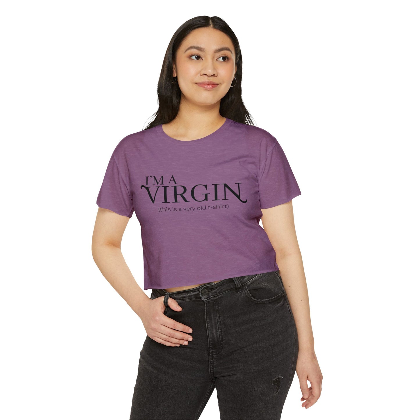 I'm a Virgin Crop Top