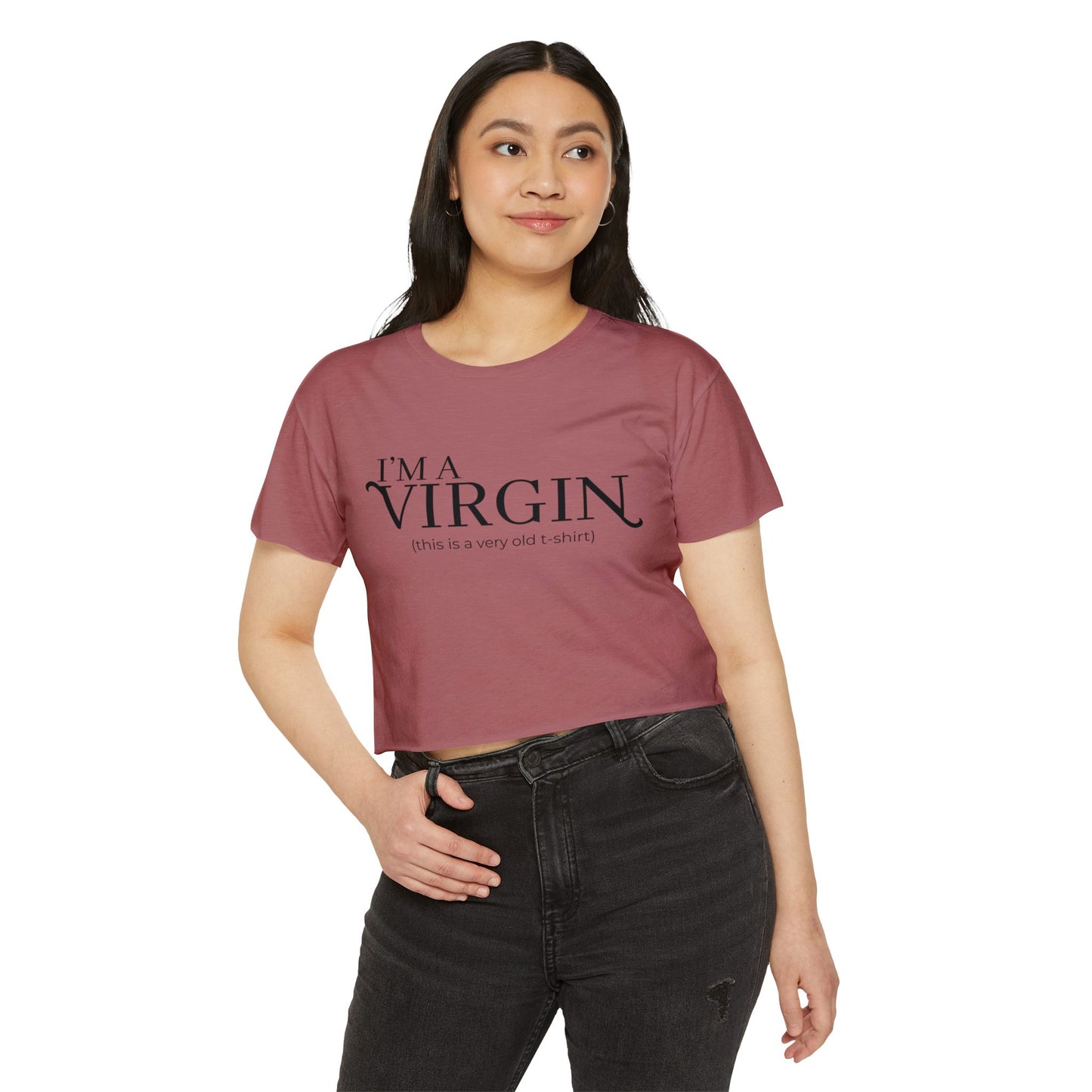 I'm a Virgin Crop Top