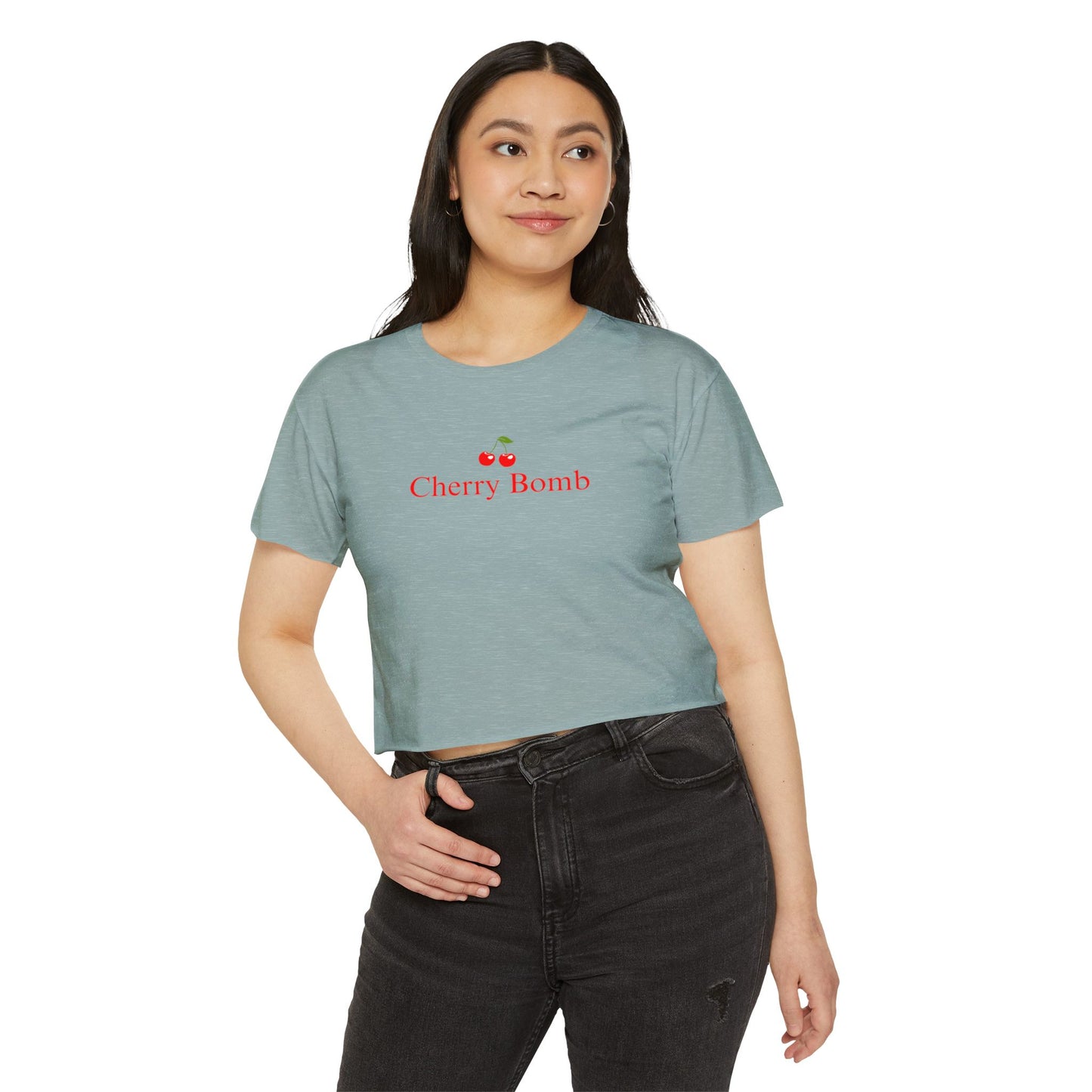 Cherry Bomb Crop Top