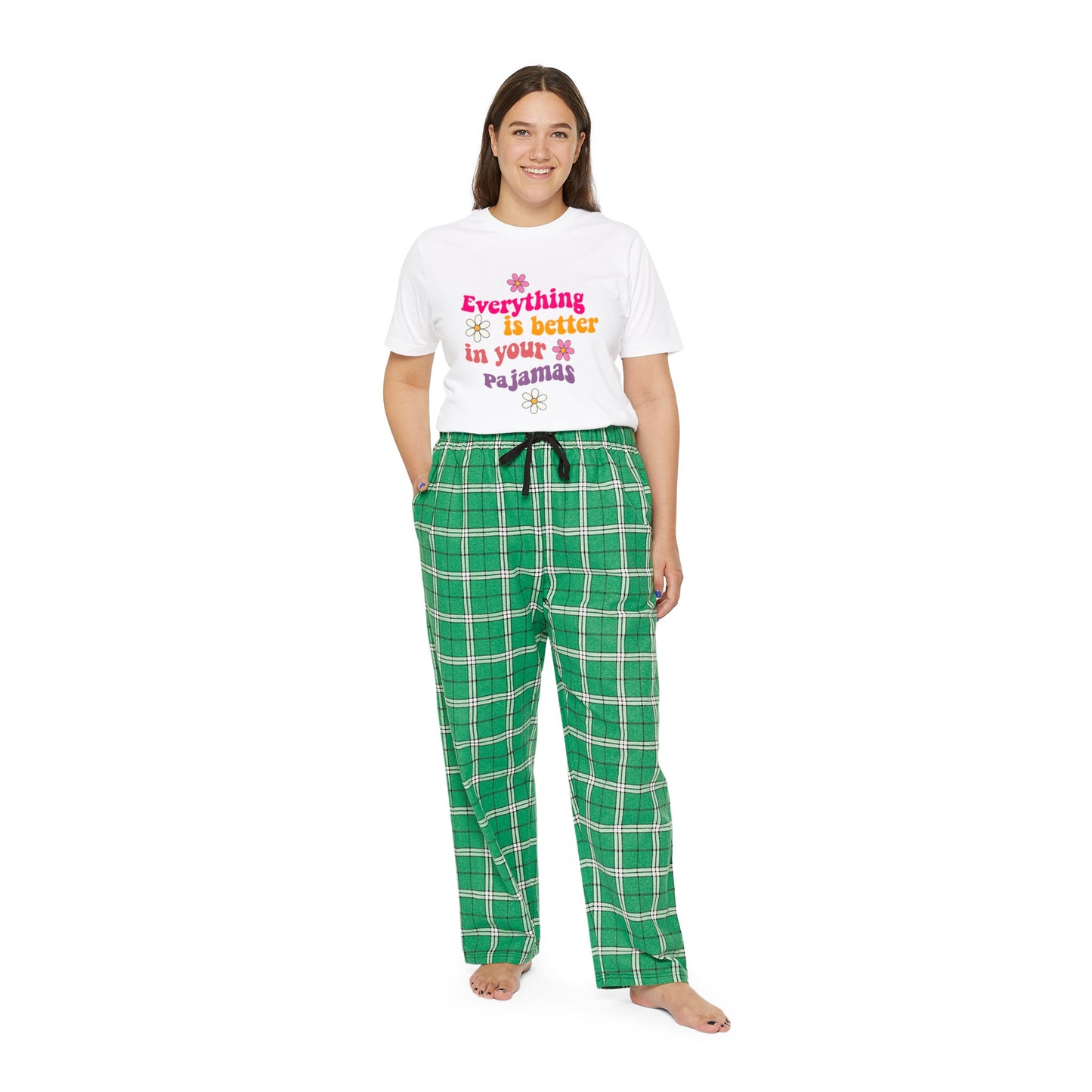 Pajama Set - Short Sleeve - "Everything is better in your pajamas"