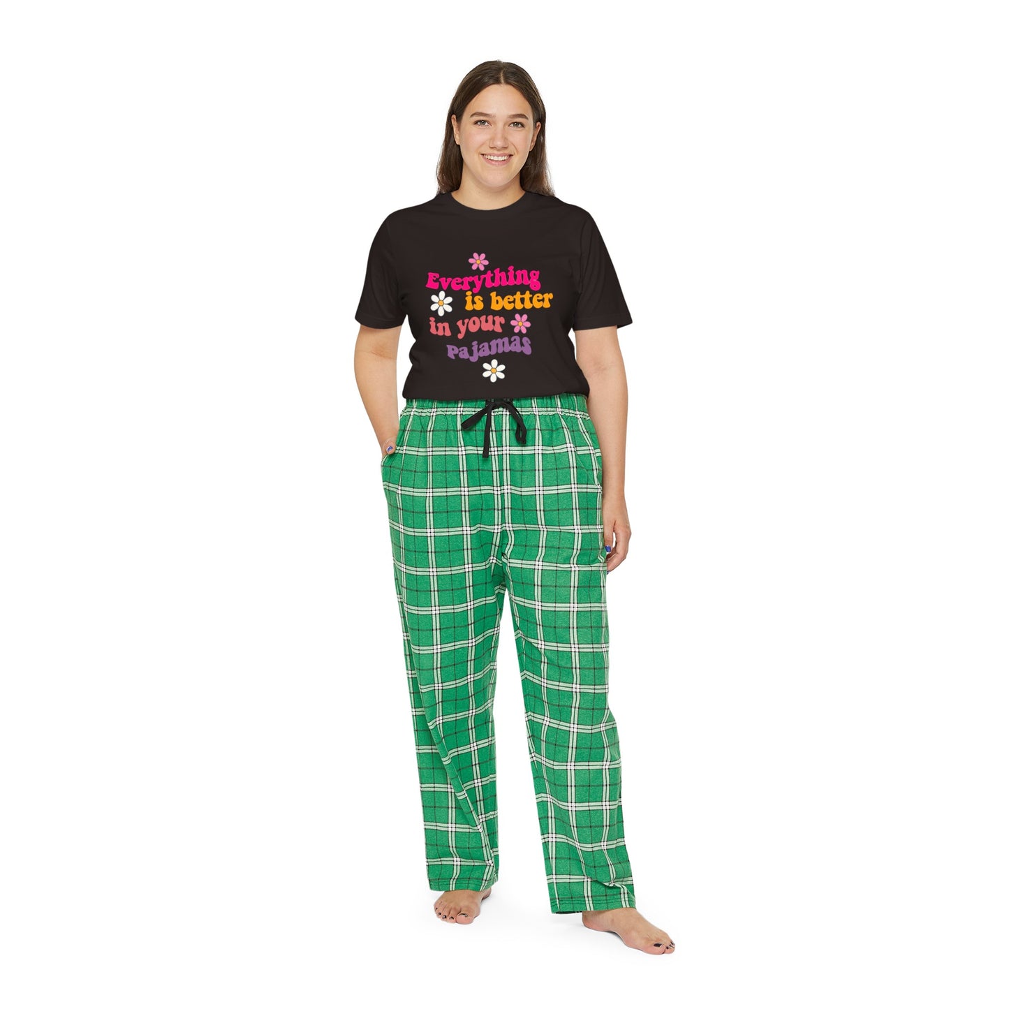 Pajama Set - Short Sleeve - "Everything is better in your pajamas"